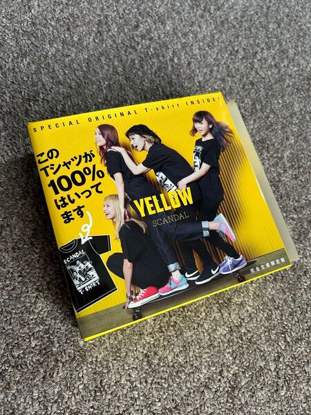 SCANDAL YELLOW 完全生産限定盤 Tシャツ