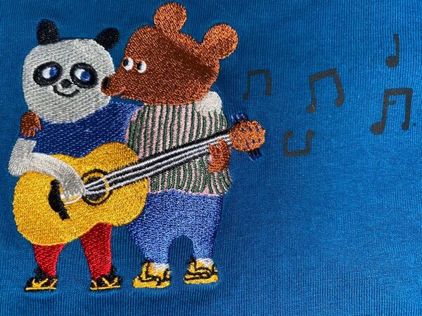 グラニフ× モニカフォースバーグ 刺繍TシャツM