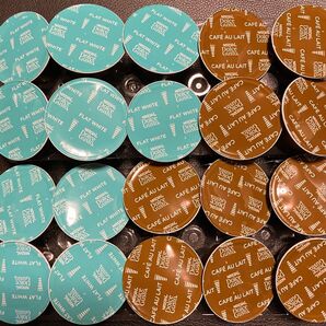 カフェオレ&フラットホワイト ネスカフェドルチェグストカプセルセット