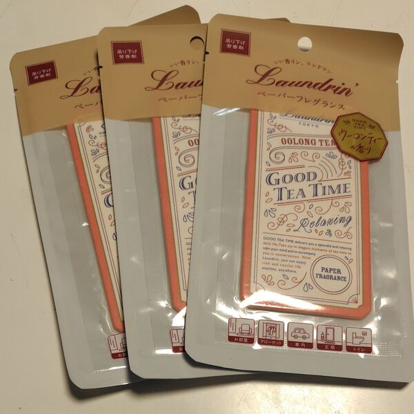 Laundrin’ ランドリン ティーフレグランス GOOD TEA TIME ペーパーフレグランス ウーロンティーの香り