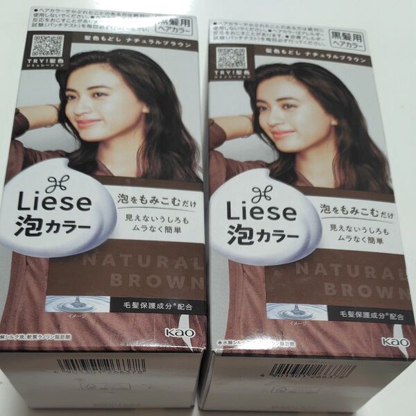 リーゼ 泡カラー 髪色もどし (ナチュラルブラウン)108ml (医薬部外品)