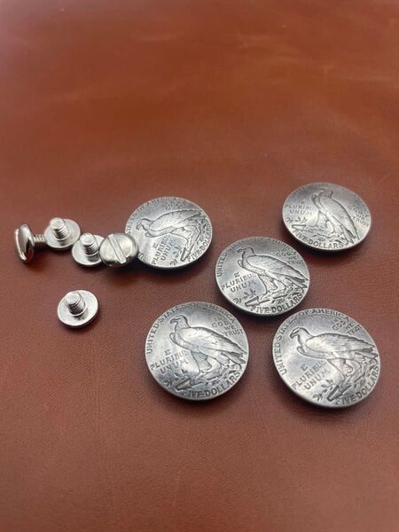 イーグルコンチョ 20mm ネジ式 5個セット