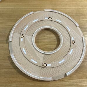 BRIO カーブ道路 4枚セット 木製レール 知育玩具