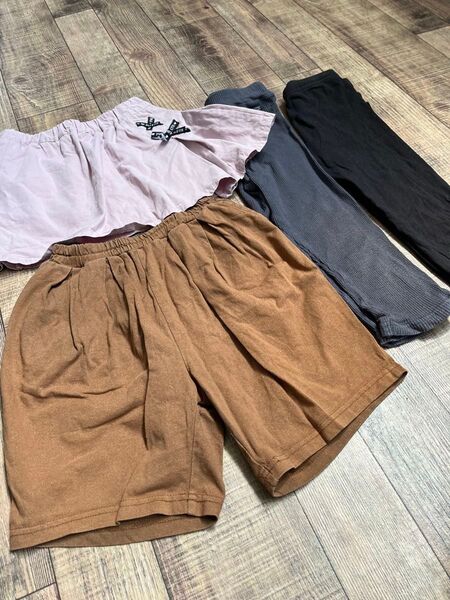 RIOブランド ハーフパンツ しまむら キュロットスカート ブリーズスパッツ しまむら スパッツ
