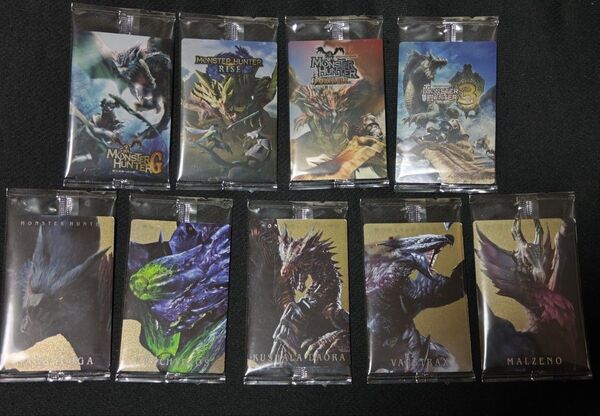 モンスターハンター 20th Anniversary ウエハースカード 9枚セット