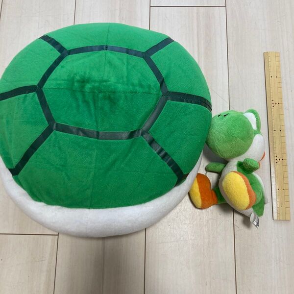 スーパーマリオ カメ甲羅 ぬいぐるみ ヨッシー クレーンゲーム