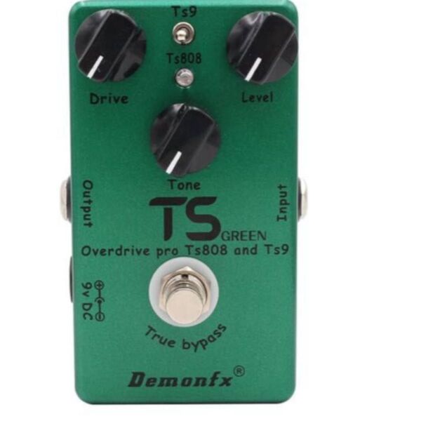 Demonfx TS GREEN/Ibanez TS9 TS808 Clone(チューブスクリーマー クローン )
