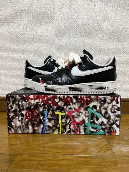 PEACEMINUSONE × Nike Air Force 1 Low Para Noise "Black" G-DRAGON