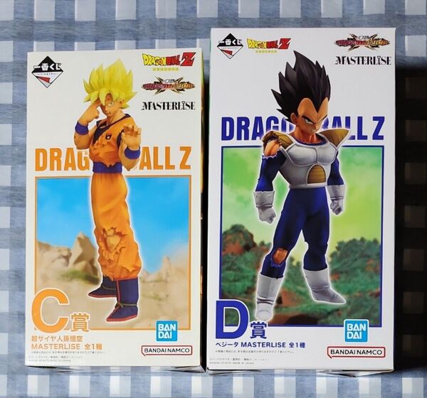 一番くじ ドラゴンボールvsオムニバスCROSS C賞 D賞 孫悟空 ベジータ