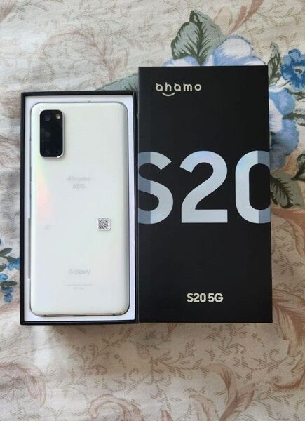 ☆美品☆Galaxy S20 5G ドコモ SC-51A 国内版 クラウドホワイト