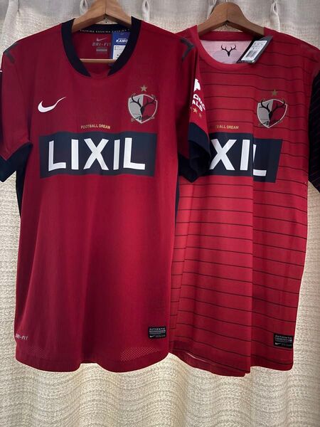 鹿島アントラーズ オーセンティックユニフォーム 2XL 2枚SET 2012 2013 正規品