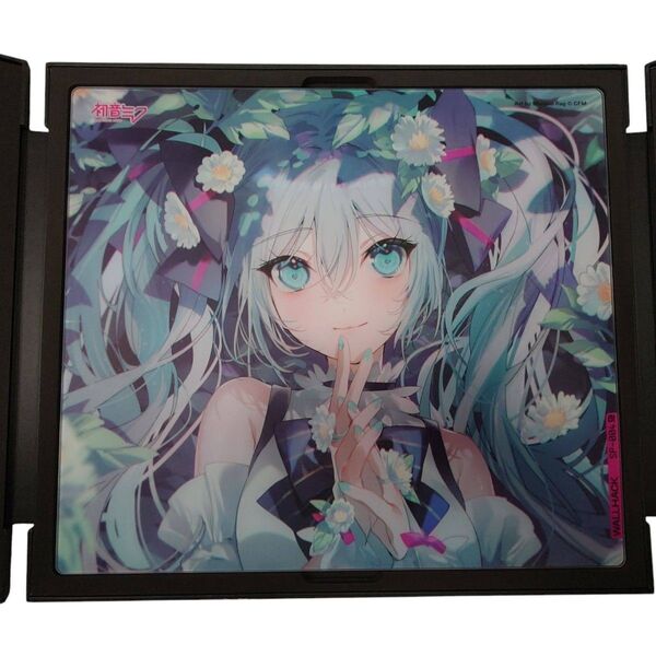 極美品 WALLHACK ガラスマウスパッド SP-004 初音ミクEdition skypad 完売品