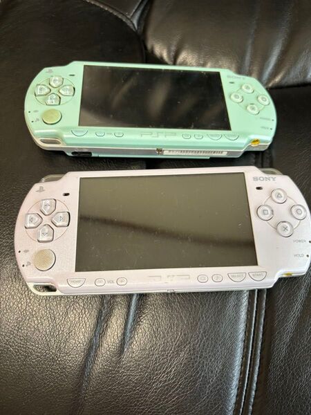 【通電確認済み】 PSP-2000 ミントグリーン ラベンダーパープル 各1台ずつ