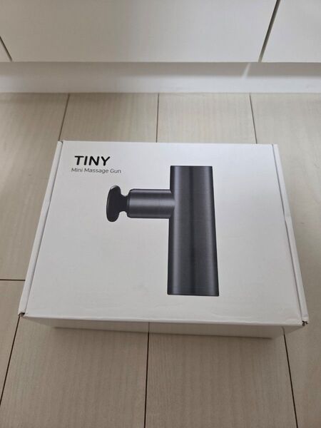 韓国 マッサージガン TINY DC-TINY01 肩こり、筋膜リリース等、使い道いろいろ