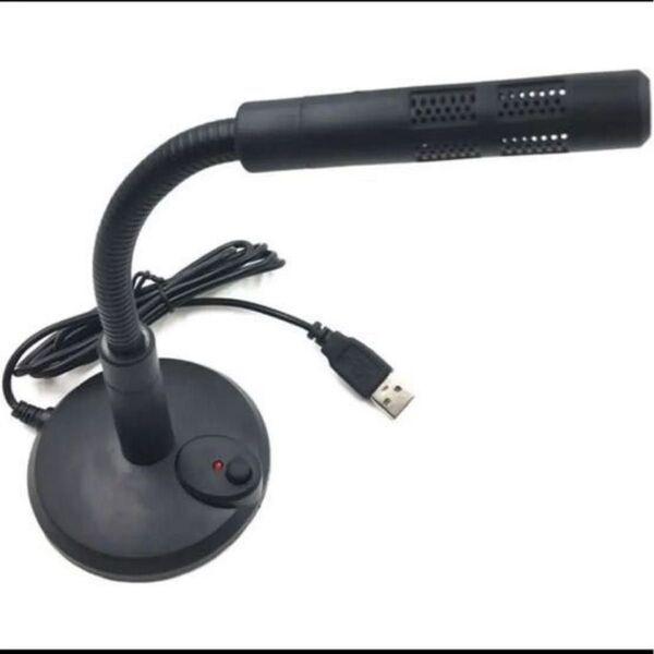 デスクトップコンピュータ用のポータブルUSBマイク、外付けUSB PCマイク 新品 送料無料 即購入大歓迎 値下げ不可