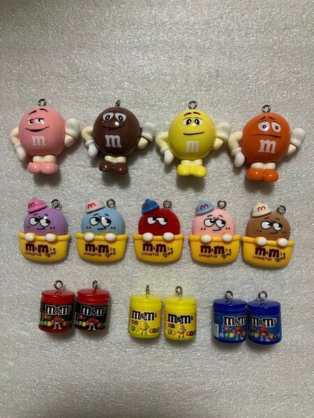 デコパーツ mチョコ フック付き No.67