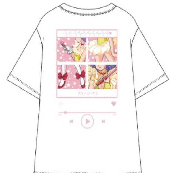 新品 魔法の天使 クリィミーマミ 半袖Tシャツ 白 Lサイズ 森沢優 クリーミーマミ クリィーミーマミ M.LLにサイズ変更可