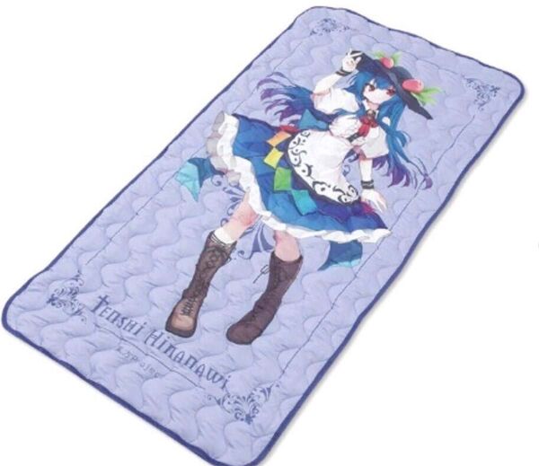 新品 東方プロジェクト 比那名居天子 ひななゐてんし 敷きパッド シングルサイズ 100㎝x205㎝ 敷パッド 上海アリス幻樂団