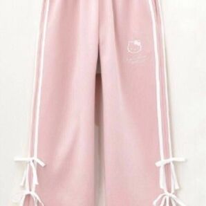 新品 キティちゃん 辻希美コラボ パンツ ピンク LLサイズ AngeCharme tout le monde アンジュシャルム