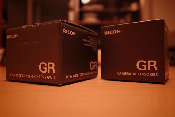 RICOH ワイドコンバージョンレンズ GW4 レンズアダプター GA1 セット 対応機種: GR III