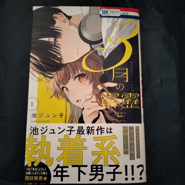 応募券無し 3月の霹靂 1 (花とゆめCOMICS) 池ジュン子/著