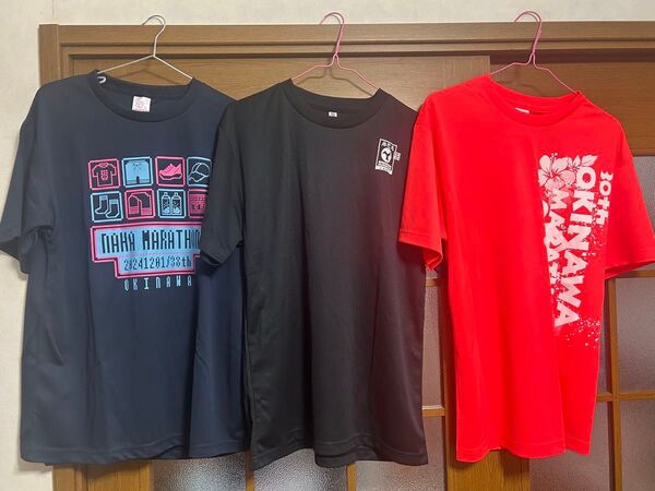 那覇、沖縄、尚巴志マラソンTシャツ Tシャツ スポーティー 半袖