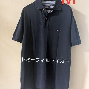 Tommy Hilfiger メンズポロシャツ ネイビー Mサイズ