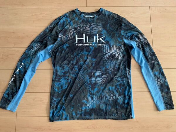 HUK fishing ハック フック ドライロンT サイズM simms aftco