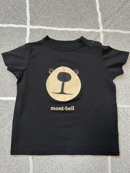 mont-bell モンベル 半袖Tシャツ size:80 ウィックロン モンベルt モンタベア ブラック