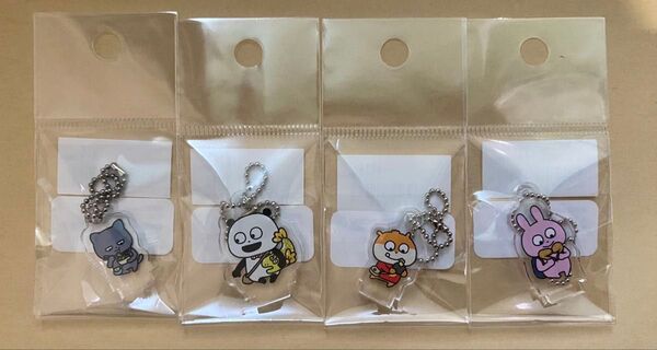 にしむらゆうじ 名古屋限定 アクリルキーホルダー 4点セット