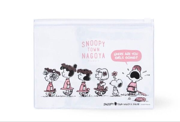 スヌーピー ジッパーケース クリアケース SNOOPY 名古屋PARCO限定