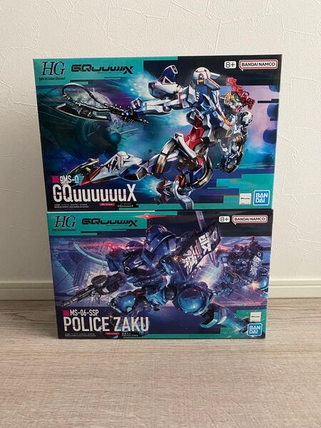 GQuuuuuuX HG 1/144 軍警ザク ジークアクス 2点セット