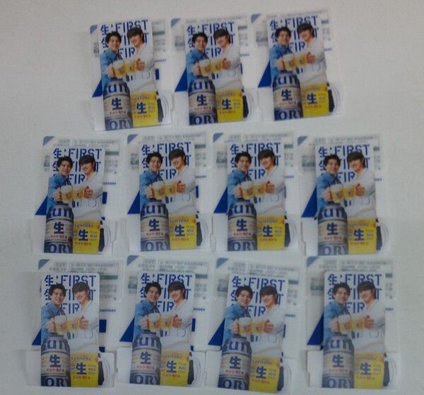 SUNTORY サン生コースター 1種 BE:FIRST JUNON LEO 11枚