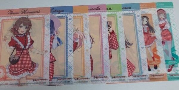 学園アイドルマスター オリジナルクリアファイル全8種