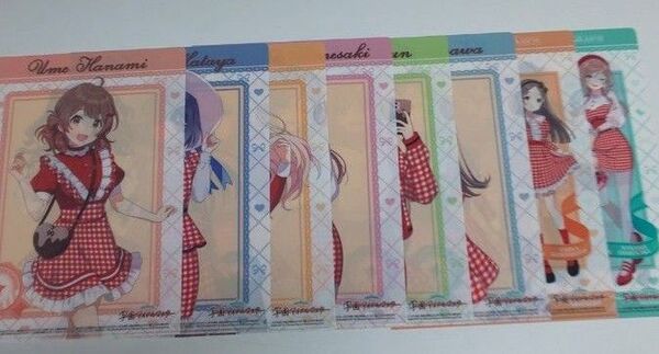 学園アイドルマスター オリジナルクリアファイル全8種