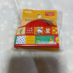 amifa マスキングテープ 喫茶ウサギ