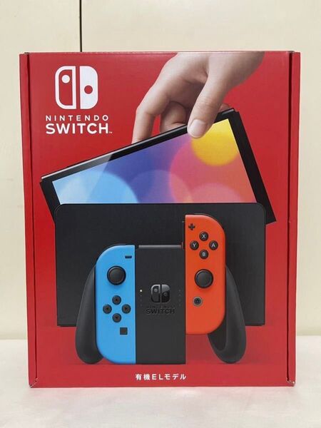 Nintendo Switch ニンテンドー スイッチ 有機ELモデル ネオンブルー ネオンレッド 店舗印なし