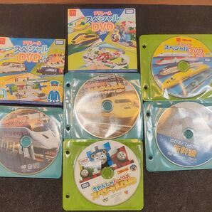 プラレール、きかんしゃトーマス 100均DVD 7枚 まとめ売り