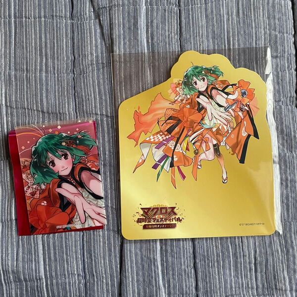 マクロス超時空フェスティバル マクフェス マクロスF クリアカード POPスタンド ランカ 2点セット