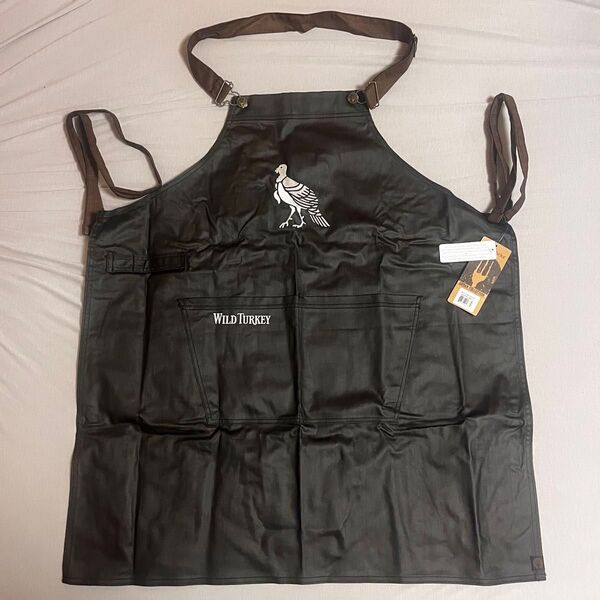 ★非売品★ワイルドターキー★エプロン★サロン★バーボンウイスキー★オリジナル★wildturkey★新品未使用★バーグッズ★レア★