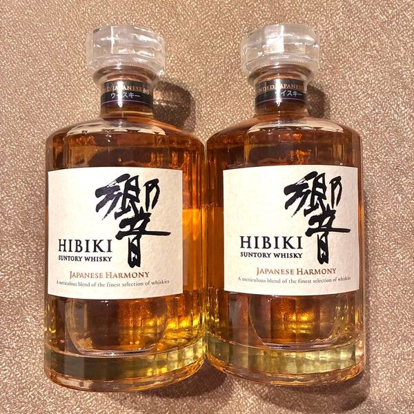 ★2本セット★響ジャパニーズハーモニー★japanese harmony★サントリー★suntory★ジャパニーズウイスキー★国産