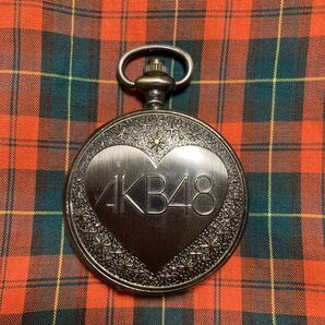 AKB48 懐中時計 ハート シルバー系