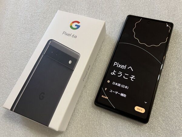Google Pixel 6a 128GB(Charcoal)SIMフリー / ネットワーク利用制限○ / 一括購入残債なし