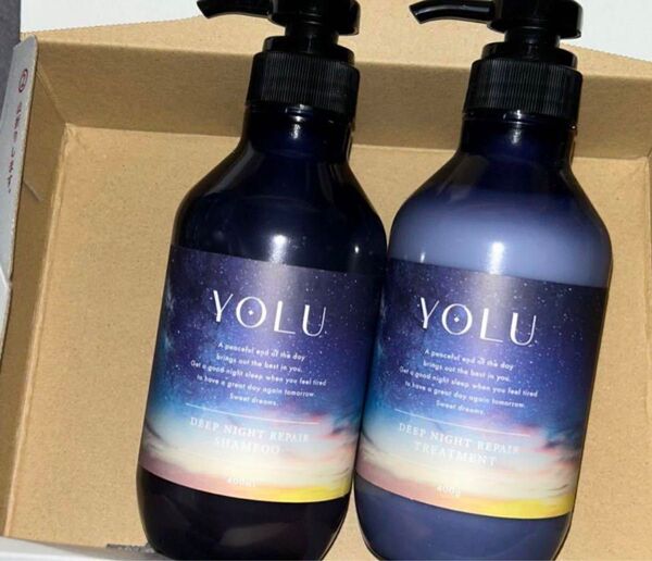 YOLU ディープナイトリペア シャンプー トリートメント