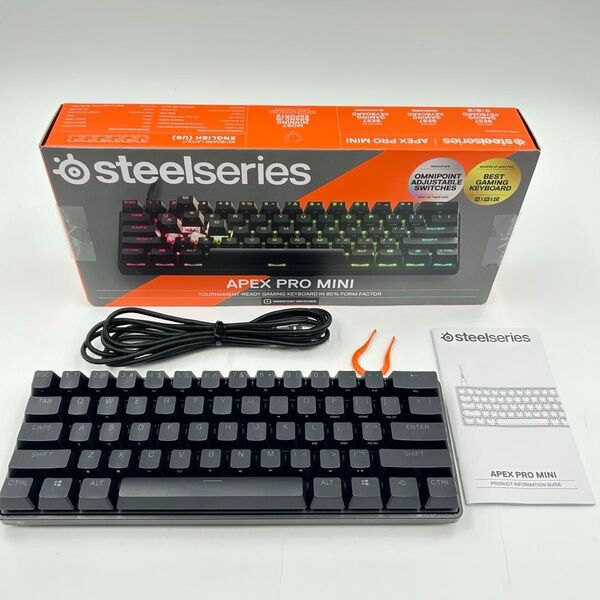 SteelSeries ゲーミングキーボード Apex Pro Mini 英語
