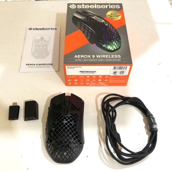 SteelSeries ゲーミングマウス 無線 Aerox 9 Wireless
