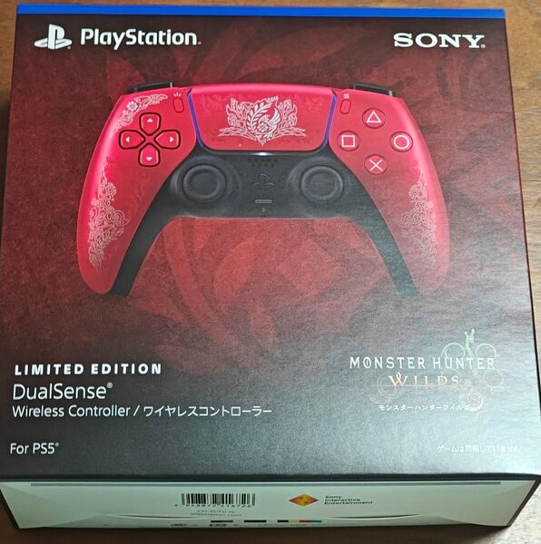 PS5 DualSense モンスターハンターワイルズ 限定版 コントローラー 新品未開封 モンハン