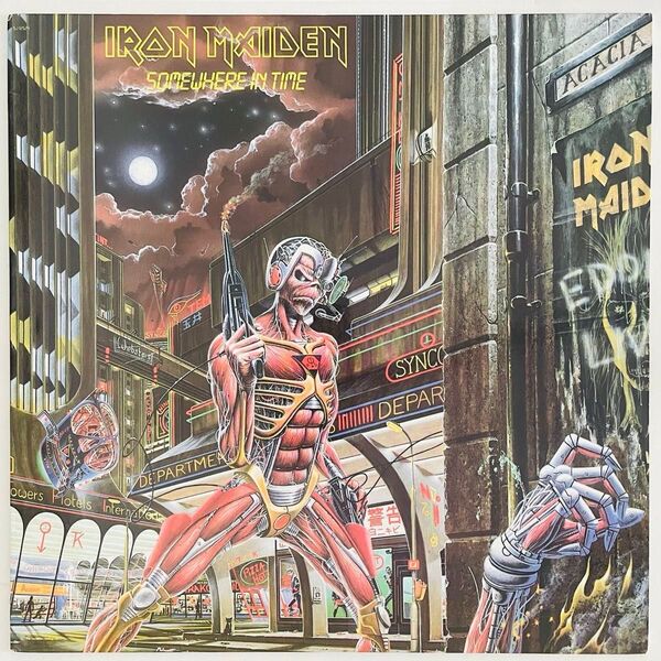 Iron Maiden Somewhere In Time USオリジナル