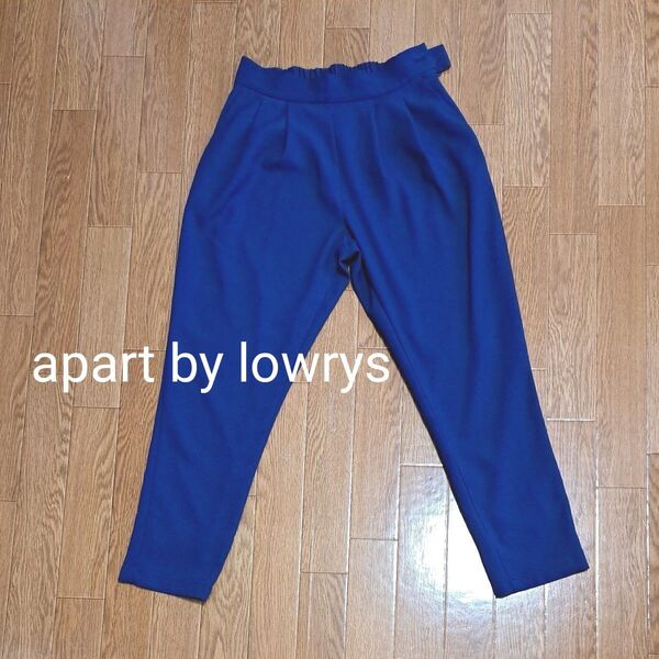 パンツ apart by lowrys ブルー ネイビー