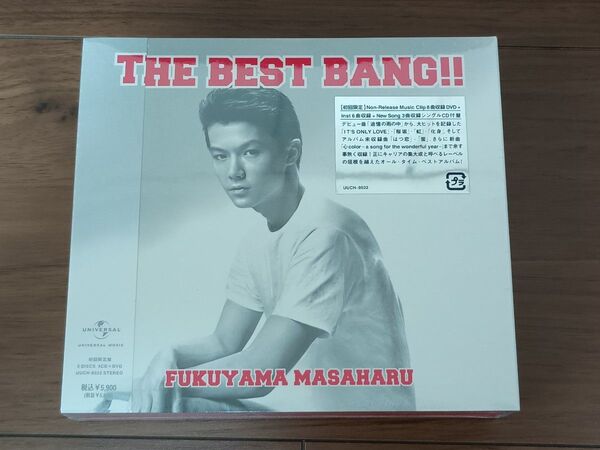 【新品未開封】福山雅治 / THE BEST BANG!! 初回限定盤